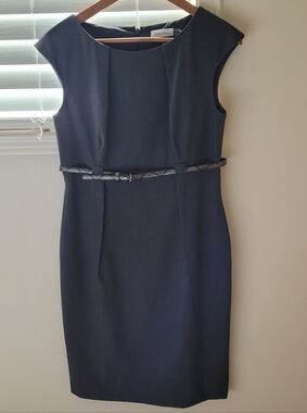 Calvin Klein Sheath Dress with Belt